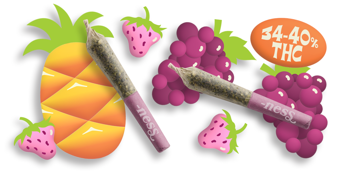 NEW Ninja Fruit infused pre-roll