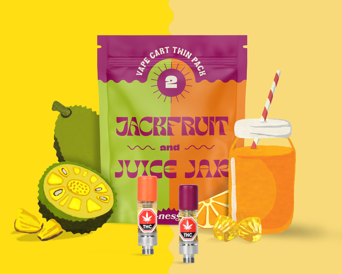 Jackfruit & Juice Jar Twin-Pack 